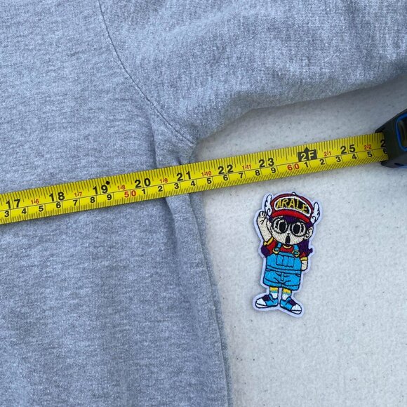 Modern Death Row Records Rap Grey Graphic Crew Neck Sweater Adult Medium - Picture 7 of 8